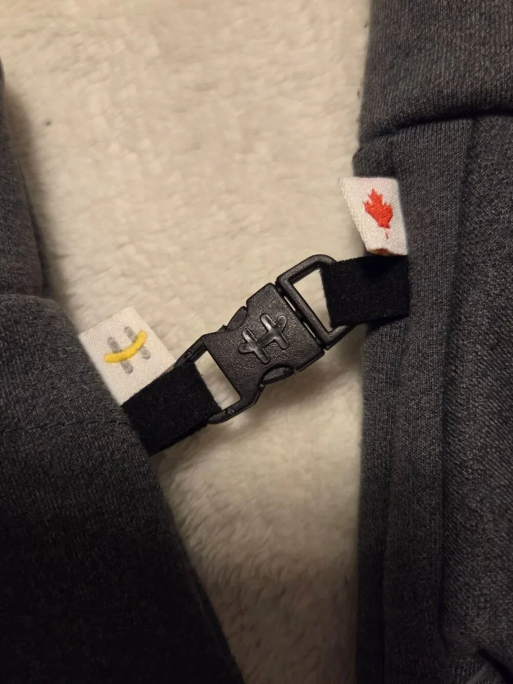 Tentree Sustainable Fleece Touchscreen Gloves Dark Grey Eco-Friendly Winter Gear